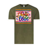 Vintage Olive choose love tumbler Vintage Tee - JahusDesignShop