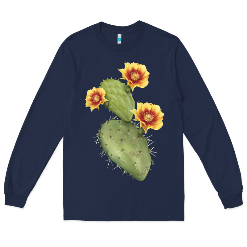 Opuntia Phaeacantha Cactus Long Sleeve Tee by LillyAllenDesigns | Teevron