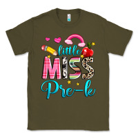 Army Green little miss pre k Classic Tee - NancyCooperArtShop