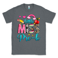 Charcoal Heather little miss pre k Classic Tee - NancyCooperArtShop