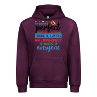 Mauve Wine Not everyone is perfect. There is always an imperf Urban Hoodie - CowhideDigitalArt