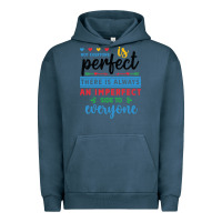 Pigment Midnight Navy Not everyone is perfect. There is always an imperf Urban Hoodie - CowhideDigitalArt