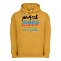 Pigment Peanut Butter Not everyone is perfect. There is always an imperf Urban Hoodie - CowhideDigitalArt