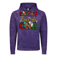 Cloud Purple santas favorite cna christmas Vintage Hoodie - NancyCooperArtShop