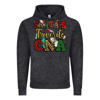 Vintage Black santas favorite cna christmas Vintage Hoodie - NancyCooperArtShop