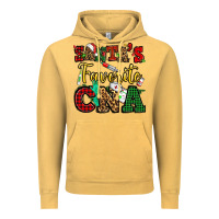 Vintage Mustard santas favorite cna christmas Vintage Hoodie - NancyCooperArtShop