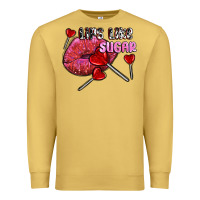 Antique Gold lips like sugar olivia Premium Sweatshirt - OliviaCreatesArt