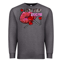 Charcoal Heather lips like sugar olivia Premium Sweatshirt - OliviaCreatesArt