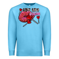 Ocean Blue lips like sugar olivia Premium Sweatshirt - OliviaCreatesArt
