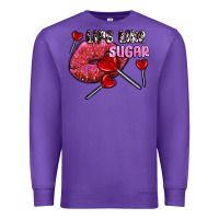 Purple lips like sugar olivia Premium Sweatshirt - OliviaCreatesArt