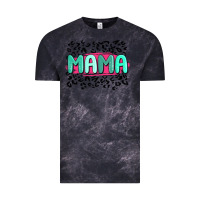 Cloud Black mama leopard Vintage Tee - MaliasSmallBusiness