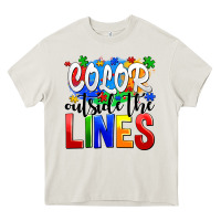 Color Outside The Lines Heavy Core Tee | Teevron