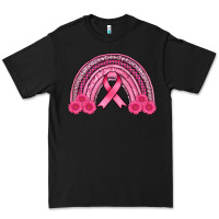 Black breast cancer rainbow Premium Tee - AdoDesignShop