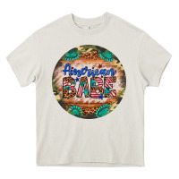 Cream american babe Heavy Core Tee - Artiststas