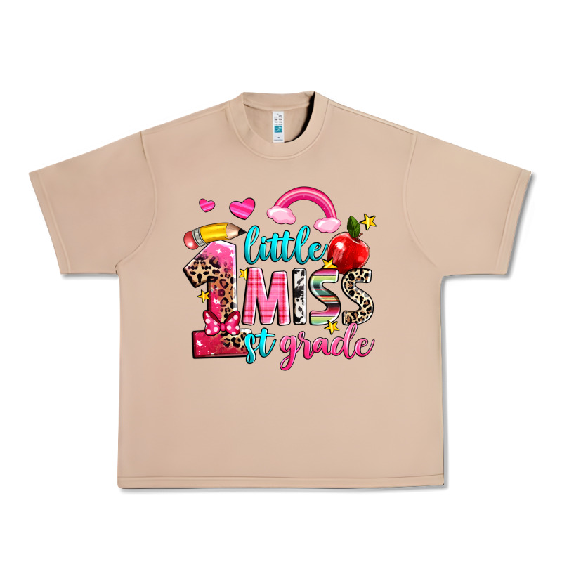 Little Miss First Grade Urban Heavy Tee by NancyCooperArtShop | Teevron