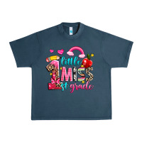 Midnight Navy little miss first grade Urban Heavy Tee - NancyCooperArtShop