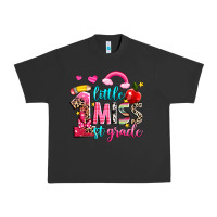 Pigment Black little miss first grade Urban Heavy Tee - NancyCooperArtShop