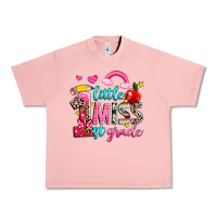 Salmon little miss first grade Urban Heavy Tee - NancyCooperArtShop