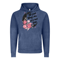 Vintage Denim all good things are wild and free Vintage Hoodie - MaliasSmallBusiness