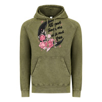 Vintage Olive all good things are wild and free Vintage Hoodie - MaliasSmallBusiness