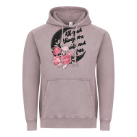 Vintage Zinc all good things are wild and free Vintage Hoodie - MaliasSmallBusiness