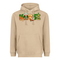 Mushroom St. Patrick's Day Nurse with gnome Heavyweight Hoodie - HowdyJamesFarm