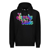 Black spooky vibes Premium Hoodie - JahusDesignShop