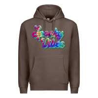 Coffee spooky vibes Premium Hoodie - JahusDesignShop