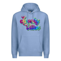 Colony Blue spooky vibes Premium Hoodie - JahusDesignShop