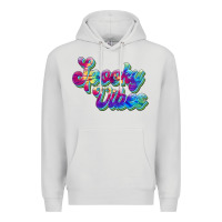Dove Grey spooky vibes Premium Hoodie - JahusDesignShop