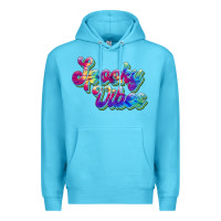 Ocean Blue spooky vibes Premium Hoodie - JahusDesignShop