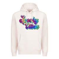 Pale Pink spooky vibes Premium Hoodie - JahusDesignShop