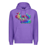 Purple spooky vibes Premium Hoodie - JahusDesignShop