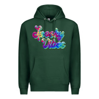 Sports Green spooky vibes Premium Hoodie - JahusDesignShop