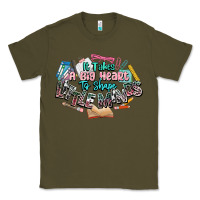 Army Green it takes a big heart to shape little mind teacher Classic Tee - NancyCooperArtShop