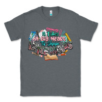 Charcoal Heather it takes a big heart to shape little mind teacher Classic Tee - NancyCooperArtShop