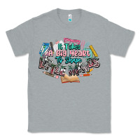 Heather Grey it takes a big heart to shape little mind teacher Classic Tee - NancyCooperArtShop