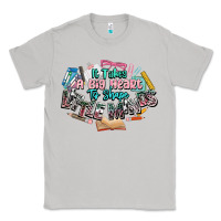 Moon Dust it takes a big heart to shape little mind teacher Classic Tee - NancyCooperArtShop
