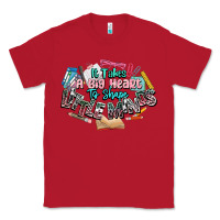 Red it takes a big heart to shape little mind teacher Classic Tee - NancyCooperArtShop