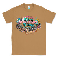 Toasted Coconut it takes a big heart to shape little mind teacher Classic Tee - NancyCooperArtShop