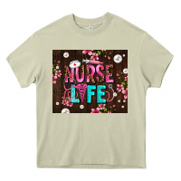 Mossy nurse life with pearls Heavy Core Tee - AdoDesignShop