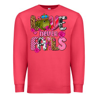 Cardinal love never fails with prince frog  olivia Premium Sweatshirt - OliviaCreatesArt