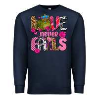 Navy love never fails with prince frog  olivia Premium Sweatshirt - OliviaCreatesArt