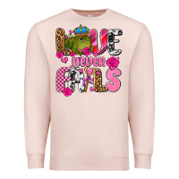 Pale Pink love never fails with prince frog  olivia Premium Sweatshirt - OliviaCreatesArt