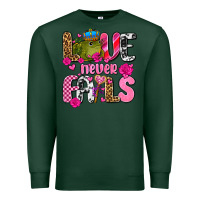 Sports Green love never fails with prince frog  olivia Premium Sweatshirt - OliviaCreatesArt