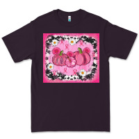 Plum breast cancer pumpkins Premium Tee - AdoDesignShop