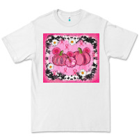 White breast cancer pumpkins Premium Tee - AdoDesignShop