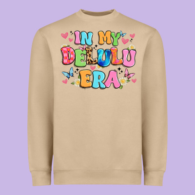 In My Delulu Era Heavyweight Sweatshirt Designed By Artiststas