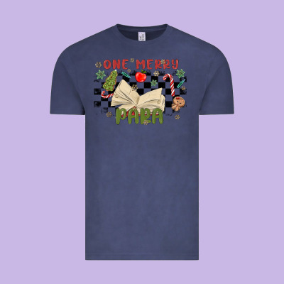 One Merry Para Vintage Tee Designed By Maliassmallbusiness