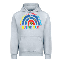 Heather Grey often stressed a bit of a mess totally blessed aut Urban Hoodie - CowhideDigitalArt